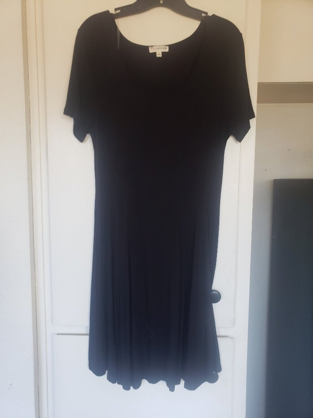 Zenanan Outfitters Short Sleeved Black Dress Size Large